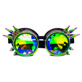 Psychedelic Steampunk Kaleidoscope Goggles